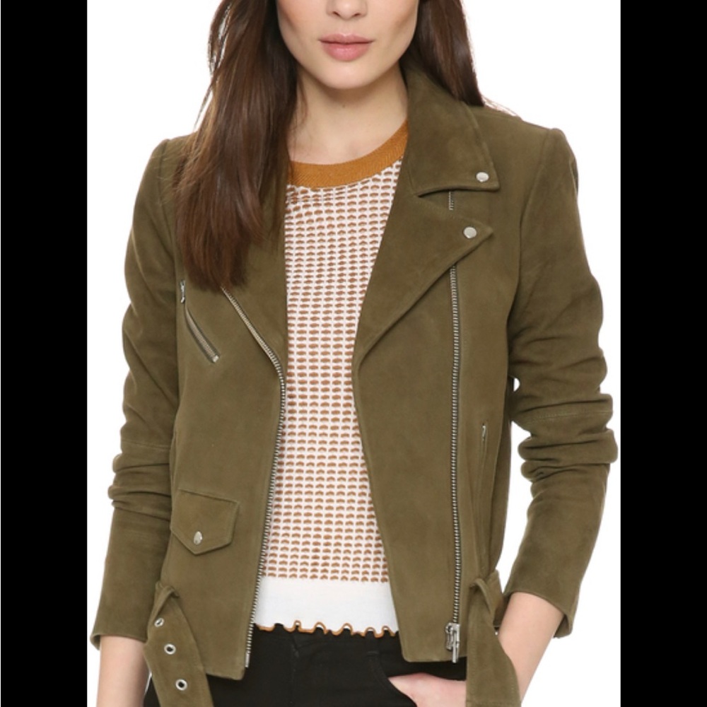- Veda Jayne Suede Jacket